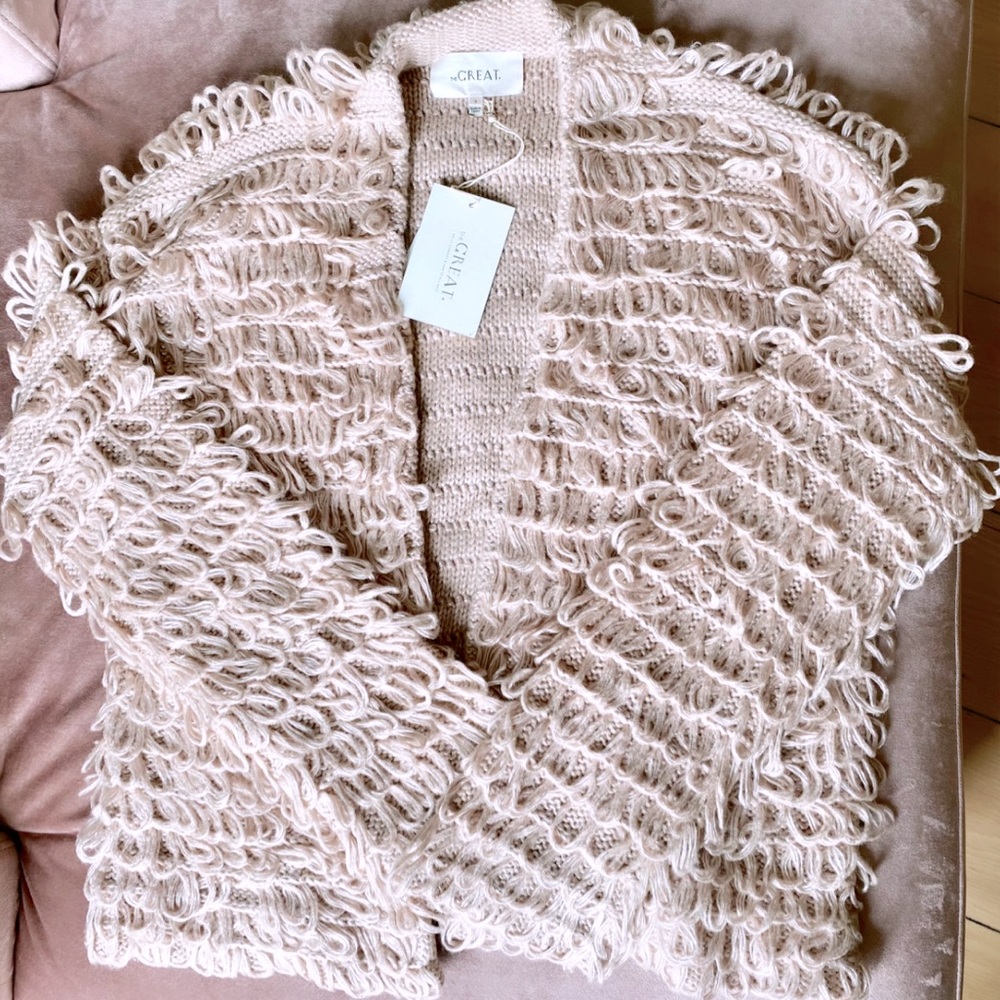 THE GREAT. The Short Monster Sweater